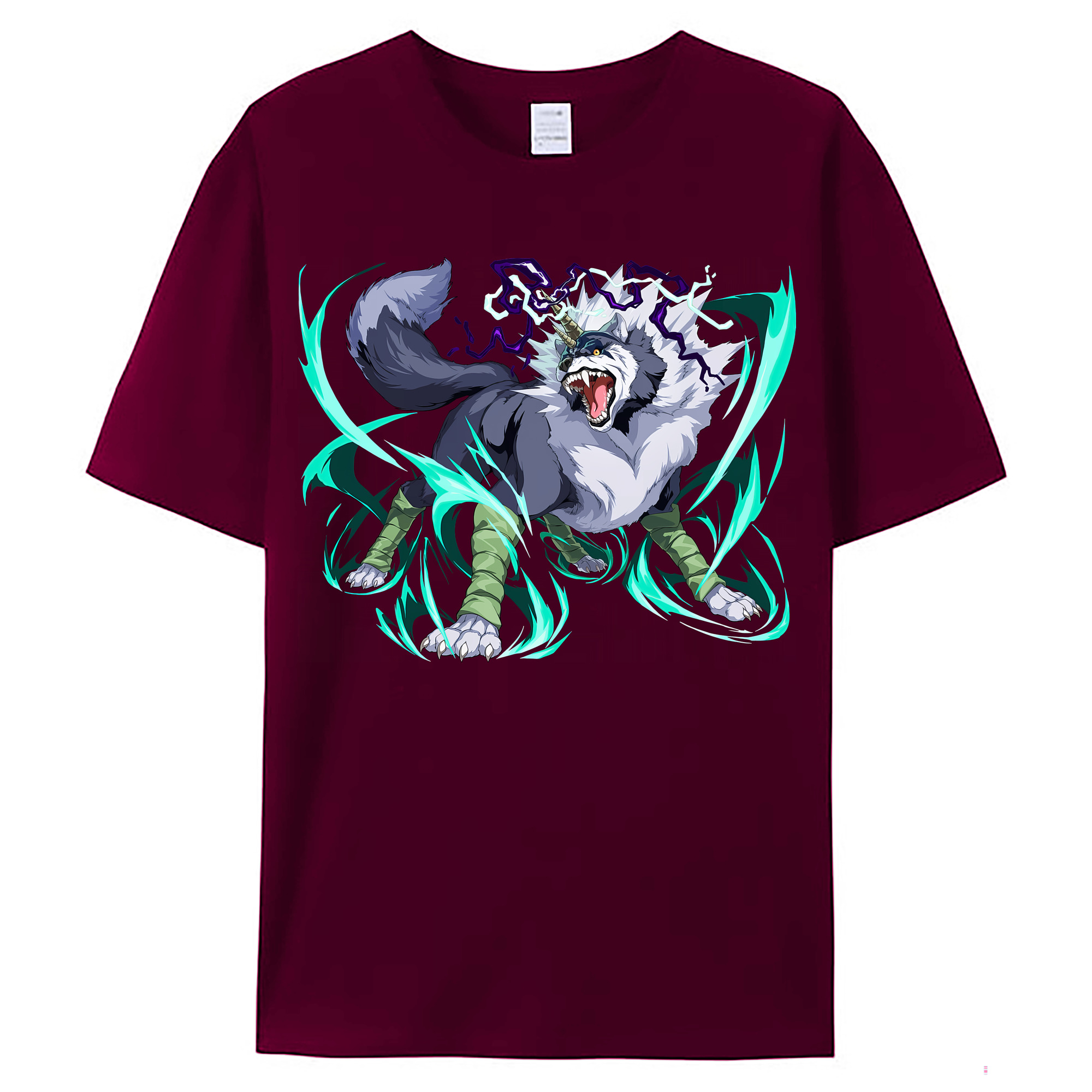 （画像用） 転スラ Regarding Reincarnated to Slime レディースカジュアルプリントTシャツ（綿100％）